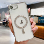 Capa de telemóvel MagSafe com eletroplating, para iPhone 17e / 16e, para iPhone 17 Pro Max, para iPhone 17 Pro, para iPhone 17, para iPhone Air, para iPhone 16 Pro Max