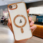 Capa de telemóvel MagSafe com eletroplating, para iPhone 17e / 16e, para iPhone 17 Pro Max, para iPhone 17 Pro, para iPhone 17, para iPhone Air, para iPhone 16 Pro Max