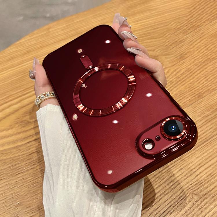 Capa de telemóvel MagSafe com eletroplating, para iPhone 17e / 16e, para iPhone 17 Pro Max, para iPhone 17 Pro, para iPhone 17, para iPhone Air, para iPhone 16 Pro Max