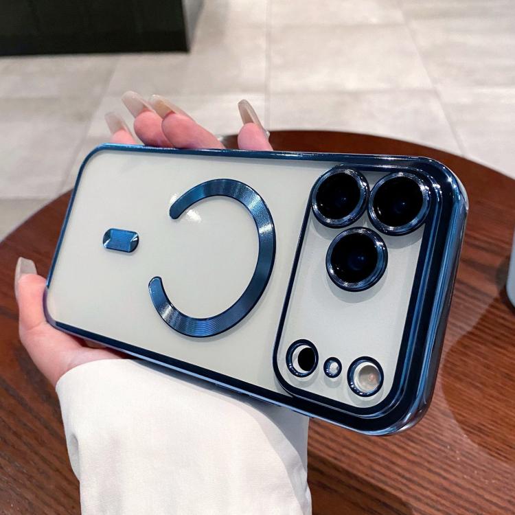 Capa de telemóvel MagSafe com eletroplating, para iPhone 17e / 16e, para iPhone 17 Pro Max, para iPhone 17 Pro, para iPhone 17, para iPhone Air, para iPhone 16 Pro Max