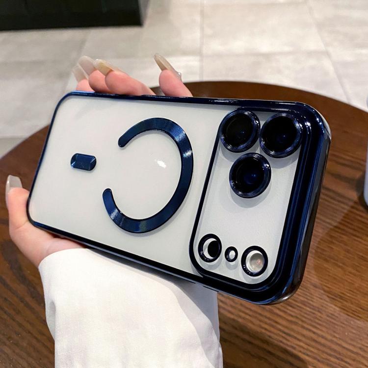 Capa de telemóvel MagSafe com eletroplating, para iPhone 17e / 16e, para iPhone 17 Pro Max, para iPhone 17 Pro, para iPhone 17, para iPhone Air, para iPhone 16 Pro Max
