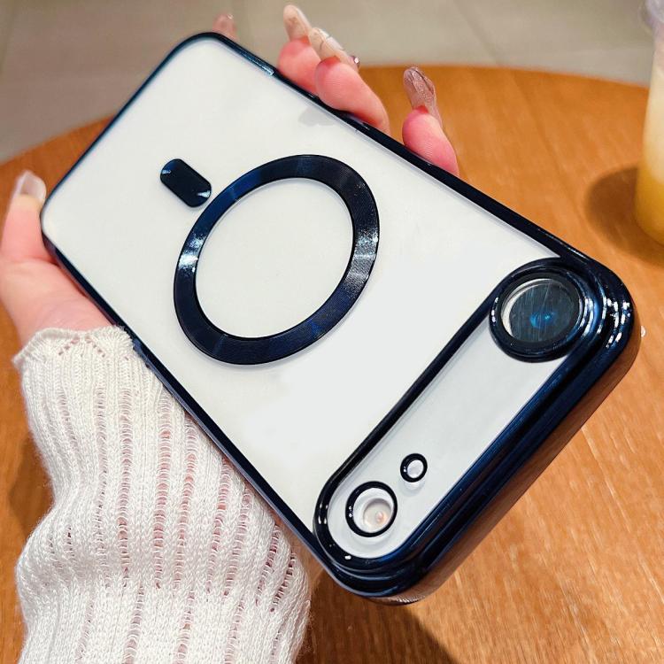 Capa de telemóvel MagSafe com eletroplating, para iPhone 17e / 16e, para iPhone 17 Pro Max, para iPhone 17 Pro, para iPhone 17, para iPhone Air, para iPhone 16 Pro Max