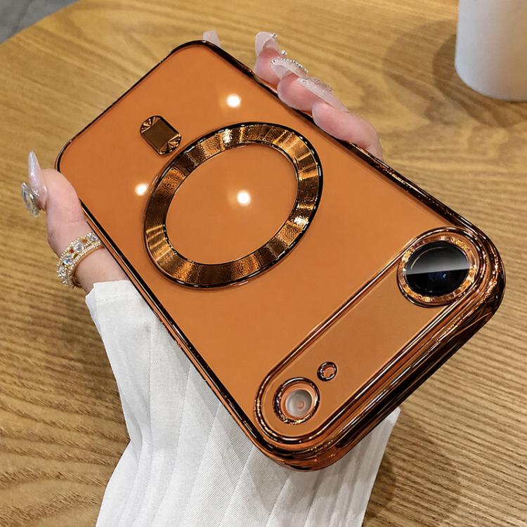 Capa de telemóvel MagSafe com eletroplating, para iPhone 16 Pro, para iPhone 16 Plus, para iPhone 16, para iPhone 15 Pro Max, para iPhone 15 Pro, para iPhone 15 Plus