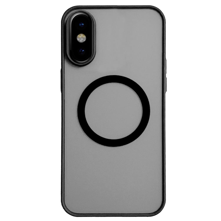 Capa de Telemóvel MagSafe com Sensação de Pele Hawkeye, Para iPhone XS / X, Para iPhone XR, Para iPhone XS Max, Para iPhone 8 Plus / 7 Plus