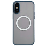 Capa de Telemóvel MagSafe com Sensação de Pele Hawkeye, Para iPhone XS / X, Para iPhone XR, Para iPhone XS Max, Para iPhone 8 Plus / 7 Plus
