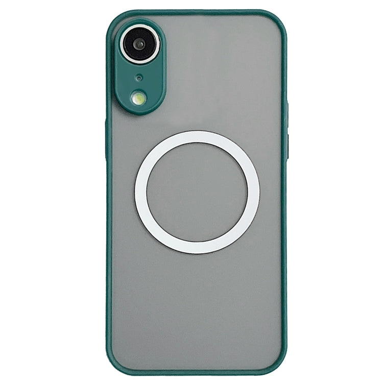 Capa de Telemóvel MagSafe com Sensação de Pele Hawkeye, Para iPhone XS / X, Para iPhone XR, Para iPhone XS Max, Para iPhone 8 Plus / 7 Plus