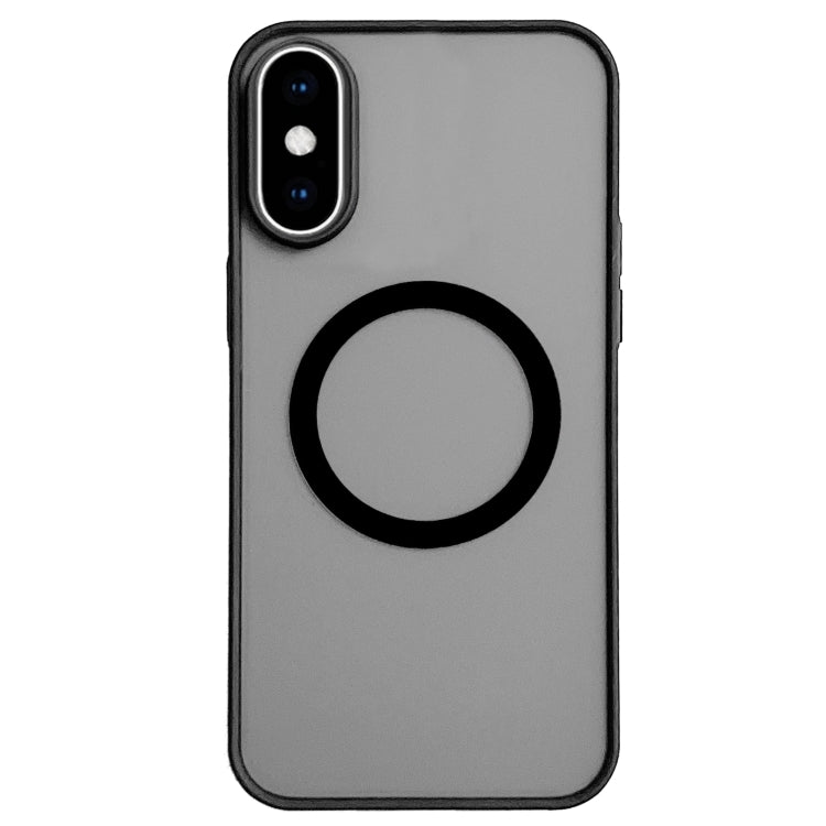 Capa de Telemóvel MagSafe com Sensação de Pele Hawkeye, Para iPhone XS / X, Para iPhone XR, Para iPhone XS Max, Para iPhone 8 Plus / 7 Plus