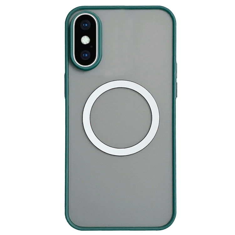 Capa de Telemóvel MagSafe com Sensação de Pele Hawkeye, Para iPhone XS / X, Para iPhone XR, Para iPhone XS Max, Para iPhone 8 Plus / 7 Plus