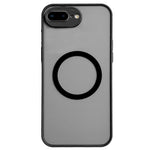 Capa de Telemóvel MagSafe com Sensação de Pele Hawkeye, Para iPhone XS / X, Para iPhone XR, Para iPhone XS Max, Para iPhone 8 Plus / 7 Plus