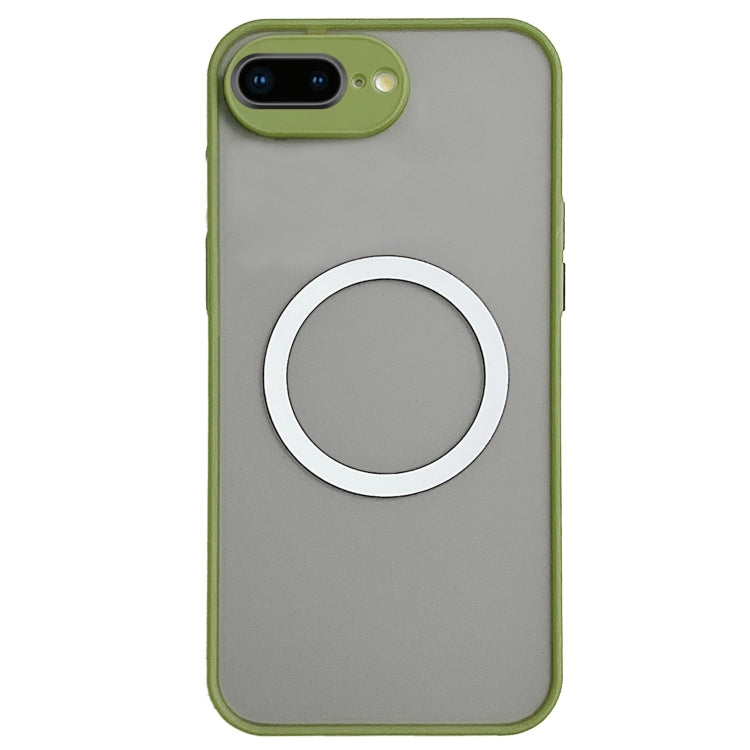 Capa de Telemóvel MagSafe com Sensação de Pele Hawkeye, Para iPhone XS / X, Para iPhone XR, Para iPhone XS Max, Para iPhone 8 Plus / 7 Plus