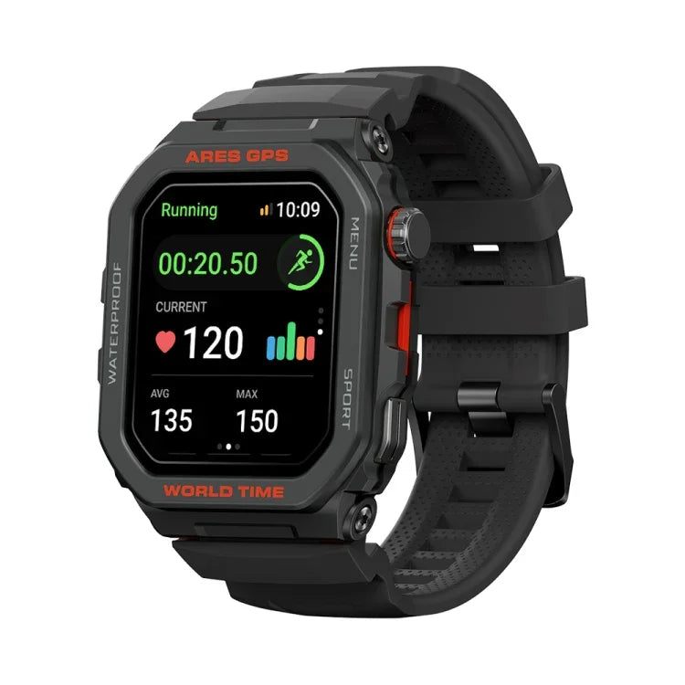 Zeblaze Ares GPS Smartwatch Robusto, Suporta Frequência Cardíaca / Oxigénio no Sangue
