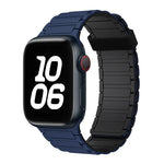 Tri-beads Magnetic Hoop Silicone Watch Band, For Apple Watch SE 40mm