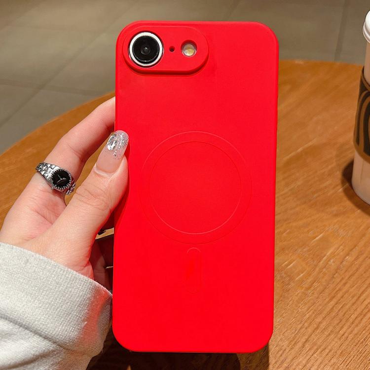 Capa de Telemóvel Magnética MagSafe em Silicone Líquido de Cor Sólida, Para iPhone 17e / 16e, Para iPhone 17 Pro Max, Para iPhone 17 Pro