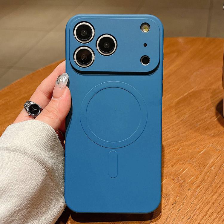 Capa de Telemóvel Magnética MagSafe em Silicone Líquido de Cor Sólida, Para iPhone 17e / 16e, Para iPhone 17 Pro Max, Para iPhone 17 Pro