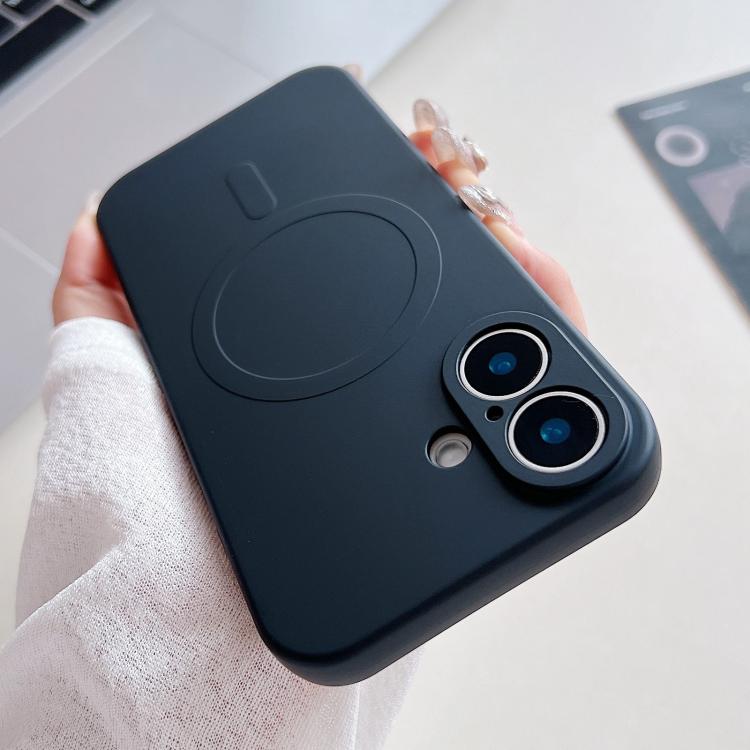 Capa de Telemóvel Magnética MagSafe em Silicone Líquido de Cor Sólida, Para iPhone 17, Para iPhone Air, Para iPhone 16 Pro Max