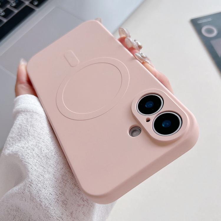 Capa de Telemóvel Magnética MagSafe em Silicone Líquido de Cor Sólida, Para iPhone 17, Para iPhone Air, Para iPhone 16 Pro Max