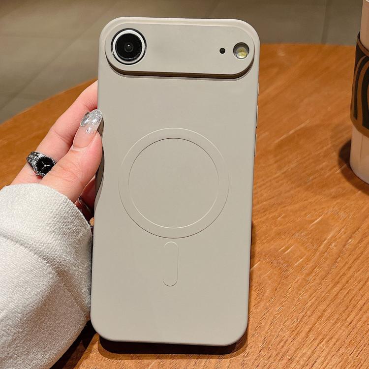Capa de Telemóvel Magnética MagSafe em Silicone Líquido de Cor Sólida, Para iPhone 17, Para iPhone Air, Para iPhone 16 Pro Max