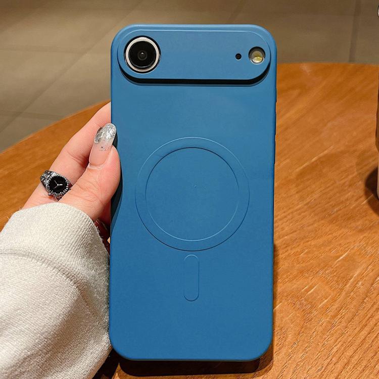 Capa de Telemóvel Magnética MagSafe em Silicone Líquido de Cor Sólida, Para iPhone 17, Para iPhone Air, Para iPhone 16 Pro Max