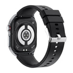 ET585 Smartwatch com Pulseira de Silicone de 2,04 polegadas IP68 à Prova de Água, Suporta ECG / Medição da Composição Sanguínea