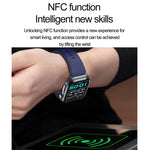ET585 Smartwatch com Pulseira de Silicone de 2,04 polegadas IP68 à Prova de Água, Suporta ECG / Medição da Composição Sanguínea