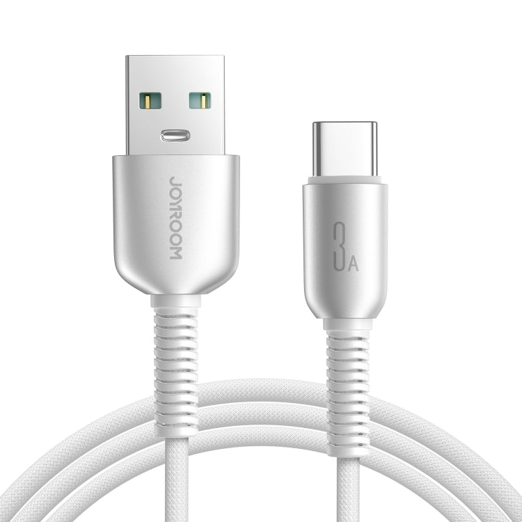 JOYROOM S-A51 Série Cutting-Edge Cabo de Dados de Carregamento Rápido 3A, Comprimento: 1,2m, Cabo USB-A para Type-C, Cabo USB-A para 8 Pinos, Cabo Type-C para Type-C, Cabo Type-C para 8 Pinos