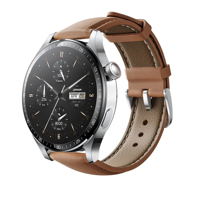 Smartwatch JOYROOM JR-FC2 Pro Série Clássica, Ecrã de 1,46 polegadas, Suporta Chamadas BT / Frequência Cardíaca / Oxigénio no Sangue