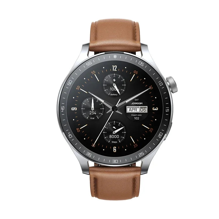 Smartwatch JOYROOM JR-FC2 Pro Série Clássica, Ecrã de 1,46 polegadas, Suporta Chamadas BT / Frequência Cardíaca / Oxigénio no Sangue
