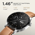 Smartwatch JOYROOM JR-FC2 Pro Série Clássica, Ecrã de 1,46 polegadas, Suporta Chamadas BT / Frequência Cardíaca / Oxigénio no Sangue