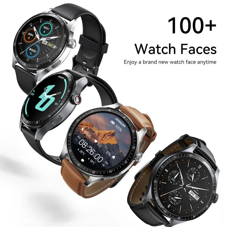 Smartwatch JOYROOM JR-FC2 Pro Série Clássica, Ecrã de 1,46 polegadas, Suporta Chamadas BT / Frequência Cardíaca / Oxigénio no Sangue
