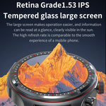 Smartwatch LC19 com Auricular Bluetooth 2 em 1 de 1,53 polegadas IP67 à Prova de Água, Suporta Monitorização do Sono