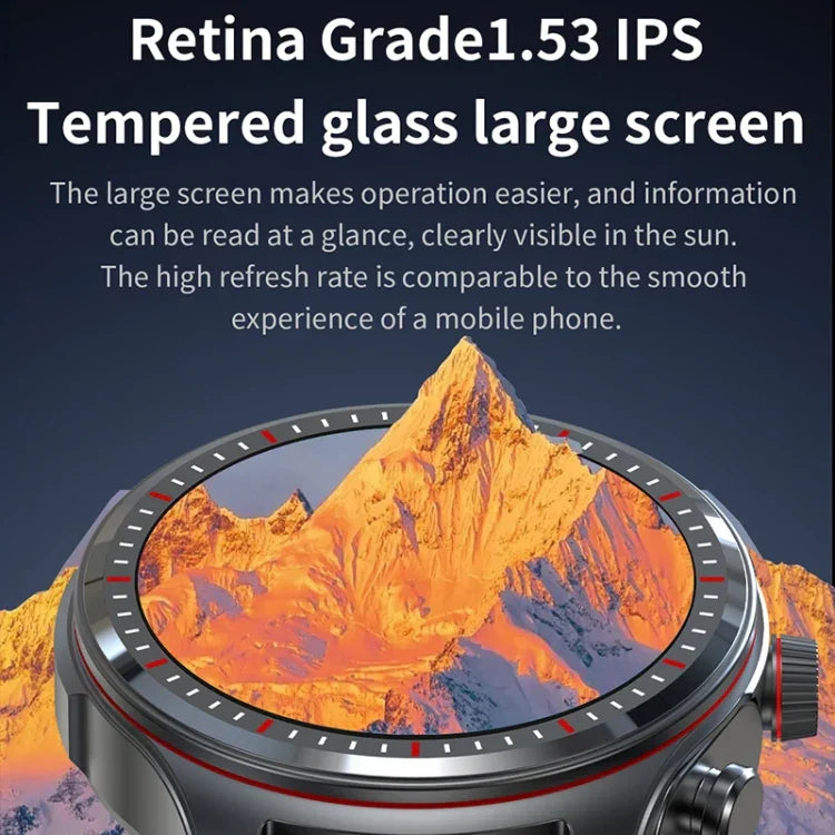 Smartwatch LC19 com Auricular Bluetooth 2 em 1 de 1,53 polegadas IP67 à Prova de Água, Suporta Monitorização do Sono