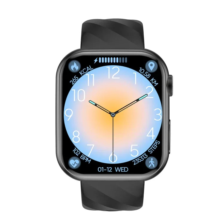 Smartwatch MT500 de 1,97 polegadas IP67 à Prova de Água, Suporta Electrocardiograma / Medição de Temperatura