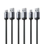 WK WDC-32i Raython Gen2 1m 2.4A USB to 8 Pin Fast Charging Data Cable, WDC-32i