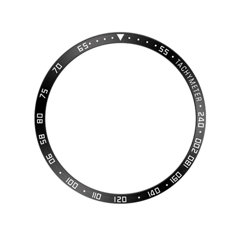 Anel de Aro em Aço Inoxidável Estilo E para Mostrador de Smartwatch, Para Samsung Galaxy Watch Ultra 47mm, Para Samsung Galaxy Watch 7 44mm, Para Samsung Galaxy Watch 7 40mm