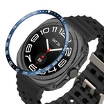 Anel de Aro em Aço Inoxidável Estilo E para Mostrador de Smartwatch, Para Samsung Galaxy Watch Ultra 47mm, Para Samsung Galaxy Watch 7 44mm, Para Samsung Galaxy Watch 7 40mm