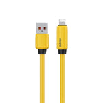 Cabo de Dados para Carregamento Rápido WK WDC-27i Silicone Elástico Genuíno 1m 12W USB para 8 Pinos, WDC-27i