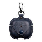 Capa protetora de couro para auriculares com gancho, para AirPods Pro 3, para AirPods 4