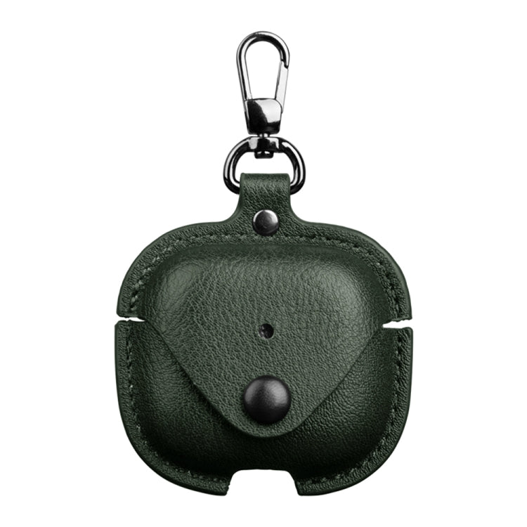 Capa protetora de couro para auriculares com gancho, para AirPods Pro 3, para AirPods 4
