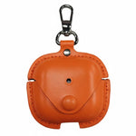 Capa protetora de couro para auriculares com gancho, para AirPods Pro 3, para AirPods 4