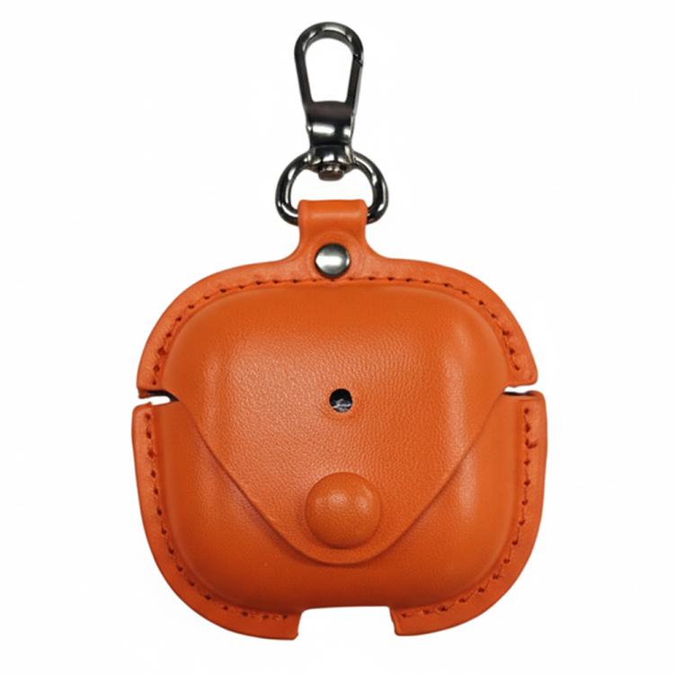 Capa protetora de couro para auriculares com gancho, para AirPods Pro 3, para AirPods 4
