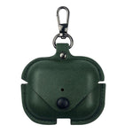 Capa protetora de couro para auriculares com gancho, para AirPods Pro 3, para AirPods 4