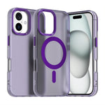 Capa de Telemóvel Híbrida Candy Magsafe PC TPU, Para iPhone Air, Para iPhone 16 Pro Max, Para iPhone 16 Pro, Para iPhone 16 Plus, Para iPhone 16, Para iPhone 15 Pro Max
