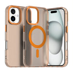 Capa de Telemóvel Híbrida Candy Magsafe PC TPU, Para iPhone Air, Para iPhone 16 Pro Max, Para iPhone 16 Pro, Para iPhone 16 Plus, Para iPhone 16, Para iPhone 15 Pro Max