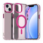 Capa de Telemóvel Híbrida Candy Magsafe PC TPU, Para iPhone 14 Pro Max, Para iPhone 13 Pro Max, Para iPhone 13 Pro, Para iPhone 13, Para iPhone 12 Pro Max, Para iPhone 12 Pro