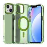 Capa de Telemóvel Híbrida Candy Magsafe PC TPU, Para iPhone 14 Pro Max, Para iPhone 13 Pro Max, Para iPhone 13 Pro, Para iPhone 13, Para iPhone 12 Pro Max, Para iPhone 12 Pro