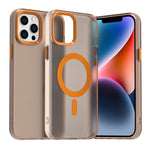 Capa de Telemóvel Híbrida Candy Magsafe PC TPU, Para iPhone 14 Pro Max, Para iPhone 13 Pro Max, Para iPhone 13 Pro, Para iPhone 13, Para iPhone 12 Pro Max, Para iPhone 12 Pro