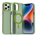 Capa de Telemóvel Híbrida Candy Magsafe PC TPU, Para iPhone 14 Pro Max, Para iPhone 13 Pro Max, Para iPhone 13 Pro, Para iPhone 13, Para iPhone 12 Pro Max, Para iPhone 12 Pro