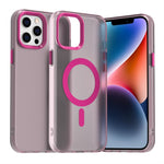 Capa de Telemóvel Híbrida Candy Magsafe PC TPU, Para iPhone 14 Pro Max, Para iPhone 13 Pro Max, Para iPhone 13 Pro, Para iPhone 13, Para iPhone 12 Pro Max, Para iPhone 12 Pro