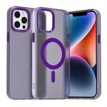 Capa de Telemóvel Híbrida Candy Magsafe PC TPU, Para iPhone 14 Pro Max, Para iPhone 13 Pro Max, Para iPhone 13 Pro, Para iPhone 13, Para iPhone 12 Pro Max, Para iPhone 12 Pro