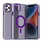 Capa de Telemóvel Híbrida Candy Magsafe PC TPU, Para iPhone 12, Para iPhone 11 Pro Max, Para iPhone 11, Para iPhone 11 Pro